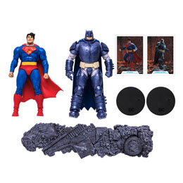 Photo du produit DC pack 2 figurines Collector Multipack Superman vs. Armored Batman 18 cm Photo 1