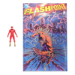 Photo du produit DC Direct figurine et comic book Page Punchers The Flash (Flashpoint) Metallic Cover Variant (SDCC)  Photo 2