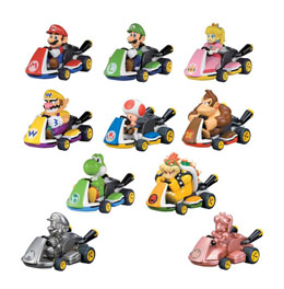Mario Kart présentoir 12 voitures à friction Mystery Pack