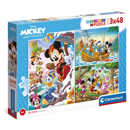 Puzzle Mickey and Friends Disney 3x48 pièces