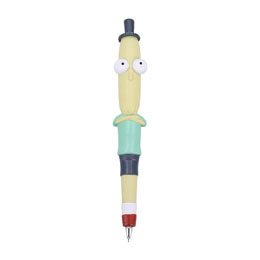 Rick et Morty stylo à bille Mr. Poopybutthole 18 cm