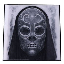 Harry Potter décoration murale Crystal Clear Picture Death Eater Mask 32 x 32 cm