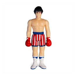 Photo du produit Rocky 4 figurine ReAction Rocky (Beat-Up) 10 cm Photo 1