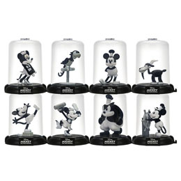 18 figurines Domez Series Mickey Mouse Disney en boîtes mystère