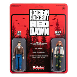 Photo du produit L'Aube rouge pack 2 figurines ReAction Pack A (Erica & Jed) 10 cm Photo 1