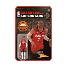 Photo du produit NBA Wave 1 figurine ReAction Russell Westbrook (Rockets) 10 cm Photo 1