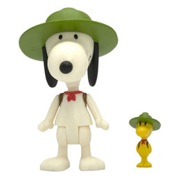 Peanuts Wave 3 figurine ReAction Beagle Scout Snoopy 10 cm