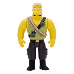 Les Simpson figurine ReAction Wave 1 McBain - McBain (Commando) 10 cm