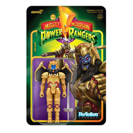 Photo du produit Mighty Morphin Power Rangers figurine ReAction Goldar 10 cm Photo 1
