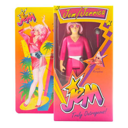 Photo du produit Jem et les Hologrammes figurine ReAction Jem (Neon) SDCC22 10 cm Photo 1