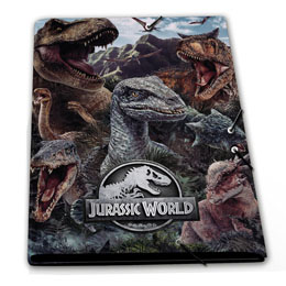 Chemise rigide à élastiques A4 Jurassic World