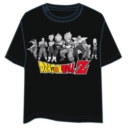 T-SHIRT PERSONNAGES VER.2 DRAGON BALL Z ADULTE
