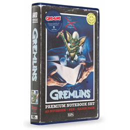 Gremlins set papeterie 6 pièces VHS