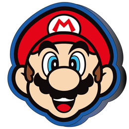 Coussin 3D Mario Super Mario Bros 35cm