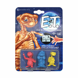 Photo du produit E.T. l´extra-terrestre pack 3 mini figurines Collector's Set 1982 Edition 5 cm Photo 1