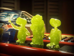 Photo du produit E.T. l´extra-terrestre pack 3 mini figurines Collector's Set Glowing Edition 5 cm Photo 2