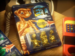 Photo du produit E.T. l´extra-terrestre pack 3 mini figurines Collector's Set Golden Edition 5 cm Photo 3