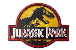 Photo du produit Jurassic Park panneau métal Logo Photo 3