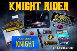 Knight Rider coffret cadeau F.L.A.G Agent Kit