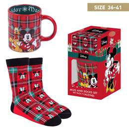 Coffret Mug + Chaussettes Disney Mickey