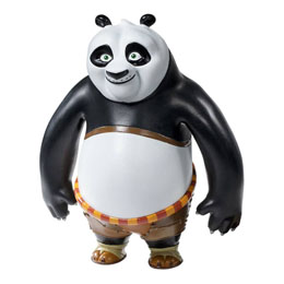 Kung Fu Panda figurine flexible Bendyfigs Po Ping 15 cm