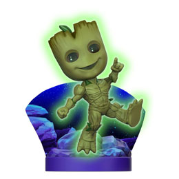 Marvel mini-diorama Superama Groot Glow-in-the-Dark SDCC Exclusive 10 cm