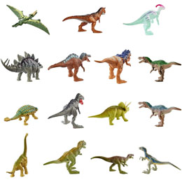 Photo du produit 24 figurines mini dinosaures Jurassic World et son présentoir Photo 3