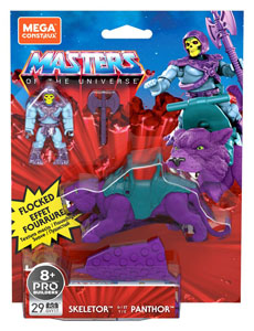 Photo du produit Masters of the Universe jeu de construction Mega Construx Probuilders Skeletor & Panthor Photo 2