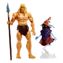 Masters of the Universe Revelation Masterverse 2022 figurines Deluxe Savage He-Man & Orko