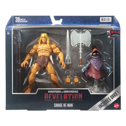 Photo du produit Masters of the Universe Revelation Masterverse 2022 figurines Deluxe Savage He-Man & Orko Photo 2