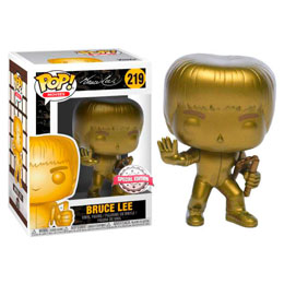 FUNKO POP GAME OF DEATH BRUCE LEE GOLD EXCLUSIVE