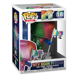 MTV POP! Ad Icons Vinyl figurine Moon Person (Rainbow)