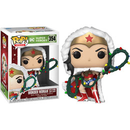 FUNKO POP! WONDER WOMAN WITH STRING LIGHT LASSO (DC HOLIDAY)