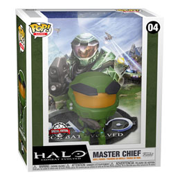 Photo du produit Halo POP! Game Cover Vinyl Figurine Master Chief 9 cm Photo 1
