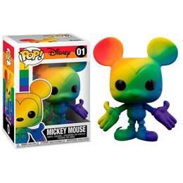 Disney POP! Pride Vinyl figurine Mickey Mouse (RNBW) 9 cm