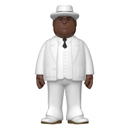 Notorious B.I.G. Vinyl Gold Figurine Biggie Smalls White Suit 13 cm