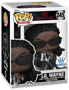 Lil Wayne POP! Rocks Vinyl Figurine Lil Wayne with Lollipop Exclusive