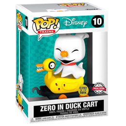 Funko POP Train Disney Pesadilla Antes de Navidad Zero in Duck Cart Exclusive