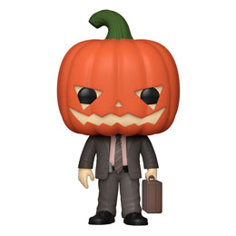 The Office US POP! TV Vinyl Figurine Dwight with Pumpkinhead
