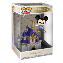 Photo du produit Walt Disney World 50th Anniversary POP! Town Vinyl figurine Castle & Mickey 9 cm Photo 1