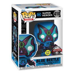 DC Comics POP! Dia De Los DC Blue Beetle GITD Exclusive