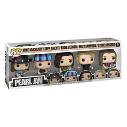 Pearl Jam pack 5 figurines POP! Rocks Vinyl 9 cm