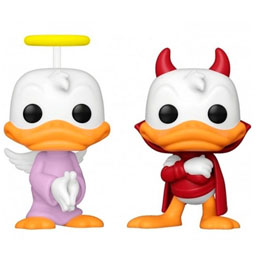 Photo du produit Coffret 2 Figurines POP Disney Donald Duck - Donald Angel & Devil Exclusive Photo 1