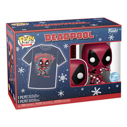 Photo du produit Marvel POP! & Tee set figurine et T-Shirt Deadpool HLD Photo 4