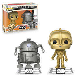 Star Wars pack 2 POP! Vinyl figurines Concept Series: R2-D2 & C-3PO