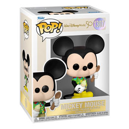 Photo du produit Walt Disney Word 50th Anniversary POP! Disney Vinyl figurine Aloha Mickey Mouse Photo 1
