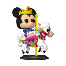 Walt Disney Word 50th Anniversary POP! Disney Vinyl figurine Minnie Mouse on Prince Charming Regal Carrousel