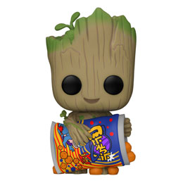 Je s'appelle Groot POP! Vinyl Figurine Groot with Cheese Puffs