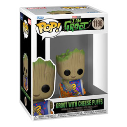 Photo du produit Je s'appelle Groot POP! Vinyl Figurine Groot with Cheese Puffs Photo 1