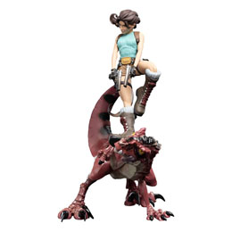 Photo du produit Tomb Raider figurine Mini Epics Lara Croft & Raptor 24 cm Photo 2